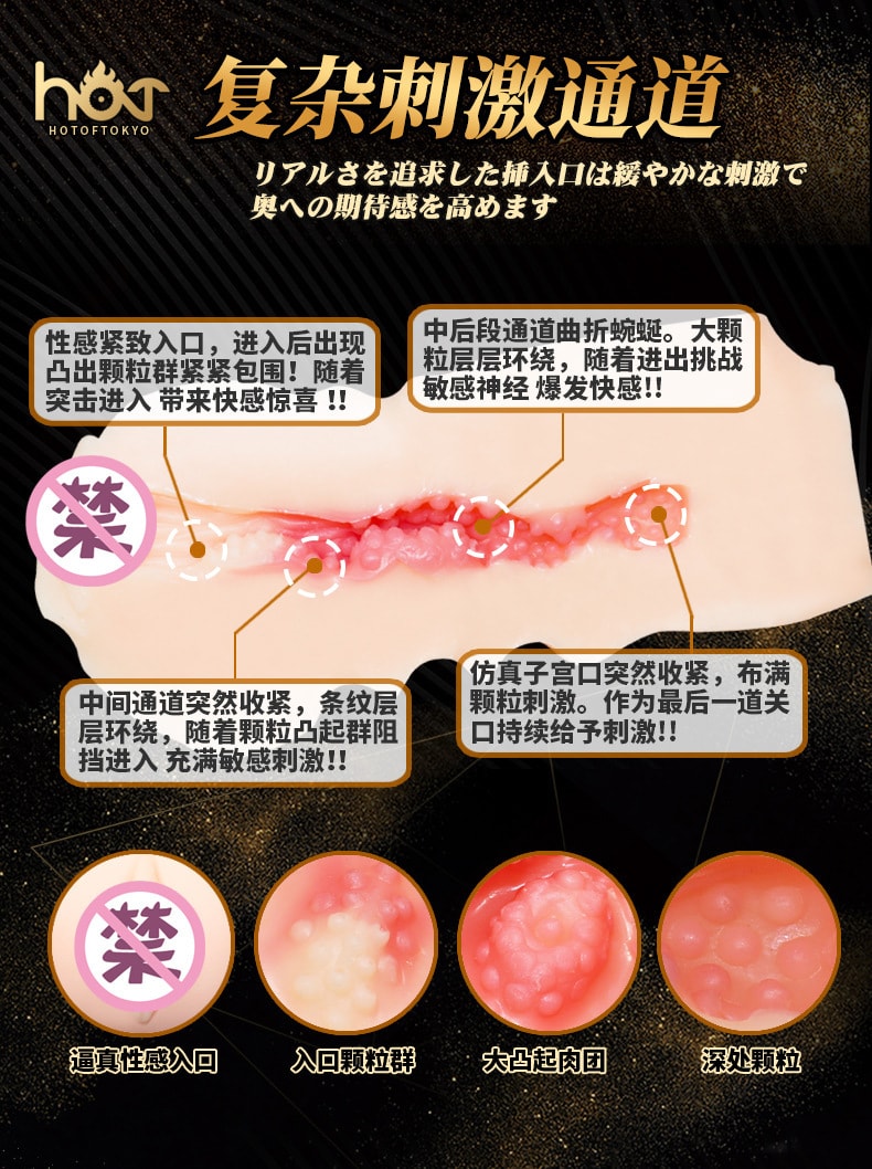 【中國直郵】 HOT 名器 秘部 水野朝陽款 男用飛機杯倒模 成人用品