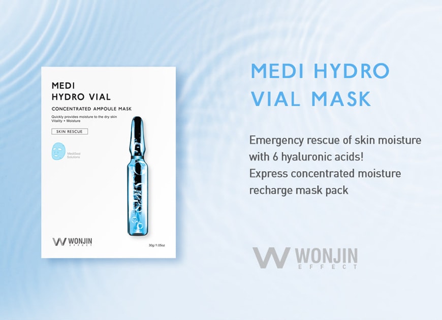 WONJIN Medi Hydro Vial Concentrated Ampoule Mask (10pcs)