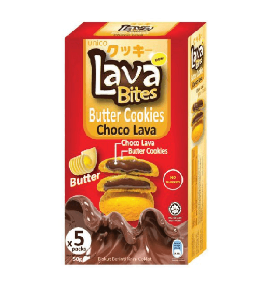 Butter Cookies Choco Lava 5x10g