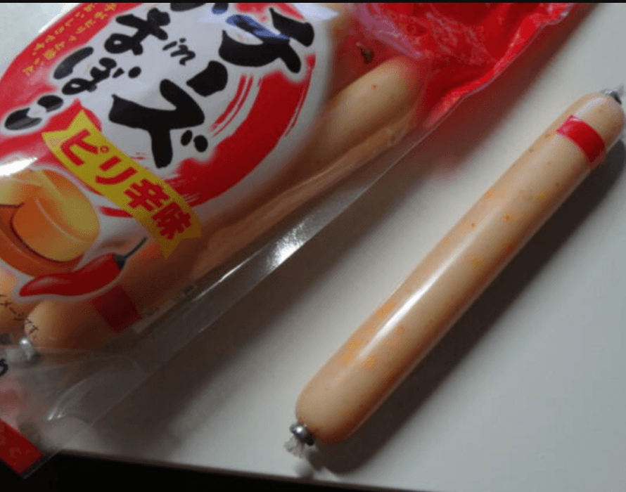 【日本直邮】NATORI 名取日本人气芝士火腿肠 辣味232g 8根一包