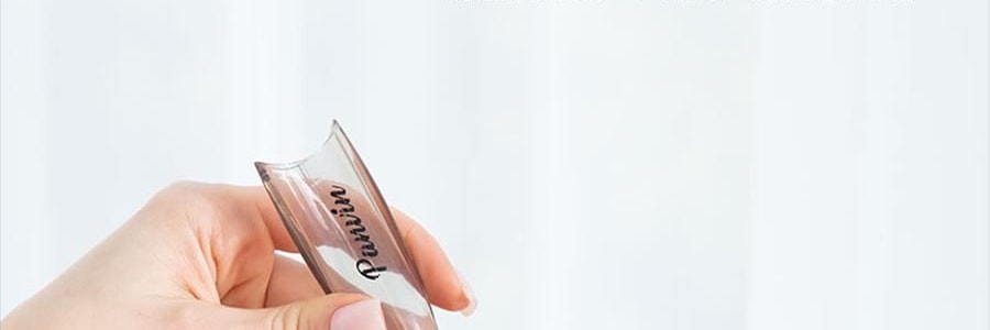 PANVIN盤易 水晶蓬鬆梳 家用蓬鬆按摩梳 鏤空可彎曲排骨梳 #灰色 不含猪鬃款 撫平毛躁 清潔頭皮