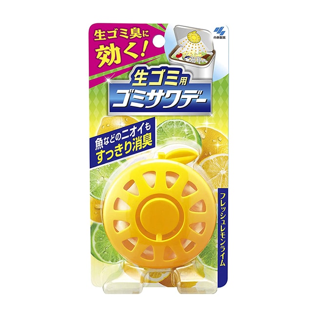 【日本直郵】KOBAYASHI小林製藥 垃圾桶除臭芳香貼2.7ml【檸檬香】