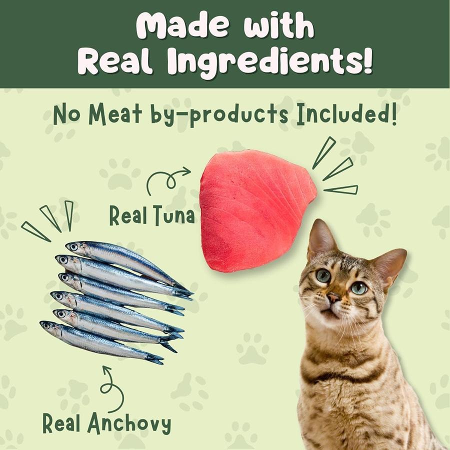  韓國 Queen's Cat & NUTRI PLAN Queen's Cat &NUTRI PLAN 濕糧 鮪魚鳀魚肉配方 5.64盎司