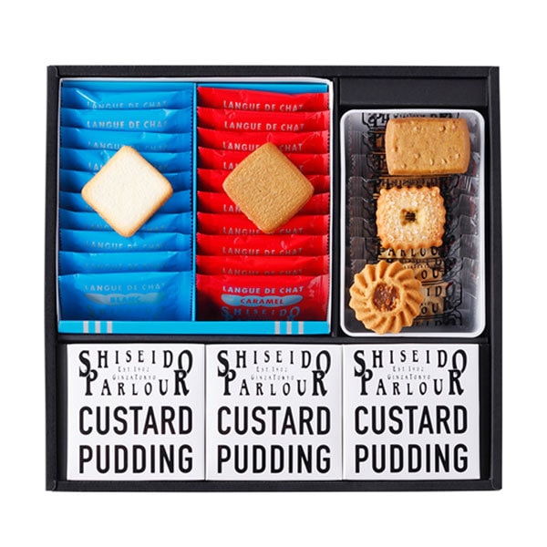 【日本直邮】资生堂限定款夹心饼干曲奇果冻布丁礼盒31枚装