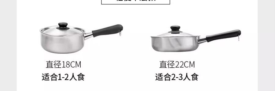日本SORI YANAGI柳宗理 不鏽鋼鋁製三層單手平底鍋 22cm
