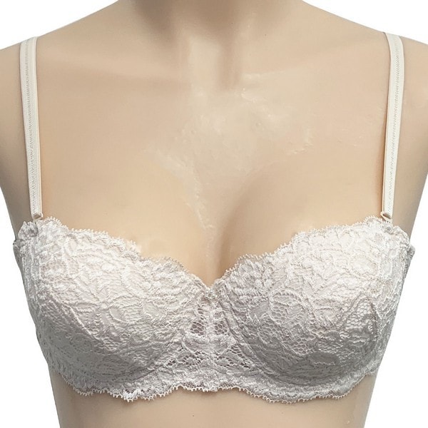 Xhilaration Lace Lightly Lined Convertible Strapless