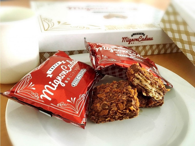 【日本直郵】日本TOKYO MIGNON CADEAU 巧克力脆皮千層威化 6枚裝