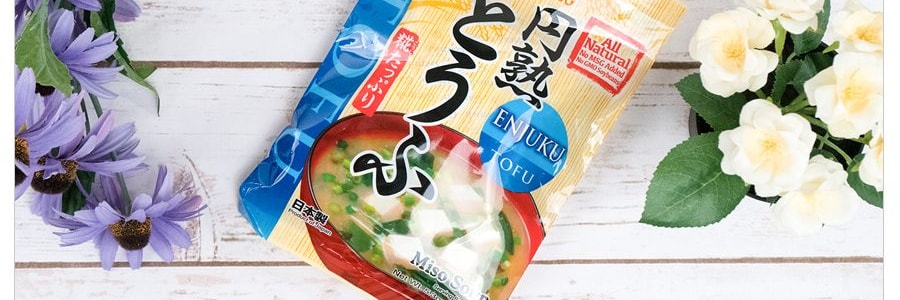 日本HIKARI MISO ENJUKU 即食豆腐味增湯 8包入 150.4g