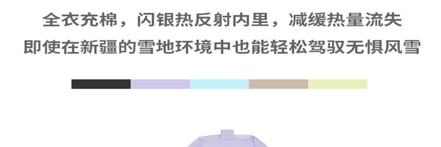 HIGH EXPERIENCE 滑雪服 滑雪外套 防風防水衣服 戶外冬季雪地 L碼 木槿紫