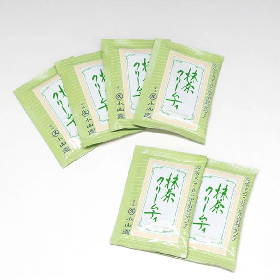 【日本直邮】丸久小山园 微甜抹茶拿铁 可冷水泡 14g*6袋
