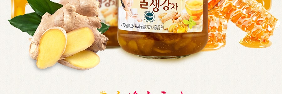 韓國DAMTUH丹特 蜂蜜生薑茶 770g