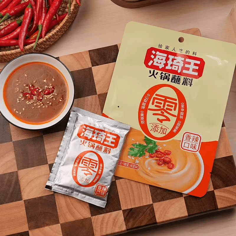 海琦王 火锅蘸料 涮火锅料沾料调料即食 香辣味100g*2袋