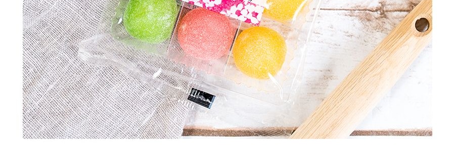 台灣欣葉 果物麻薯 哈密瓜味/草莓味/芒果味 240g