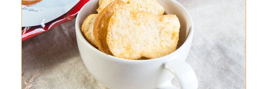 泰国LITTLE FARM小当家 烤面包干 蒜香味 100g