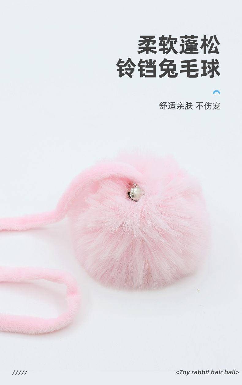 【中国直邮】 百宝臻选 逗猫玩具悬挂自嗨弹力绳(黄色) 1个