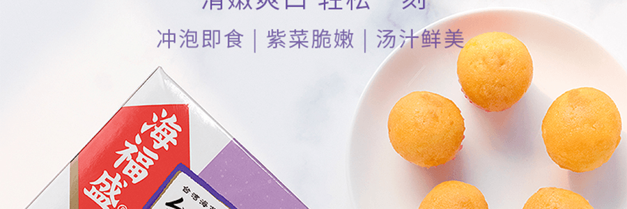 海福盛台湾紫菜汤 40g 五包入