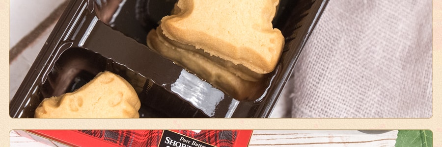 蘇格蘭WALKERS 蘇格蘭皇家奶油系列 梗犬造型奶油曲奇餅乾禮盒 220g