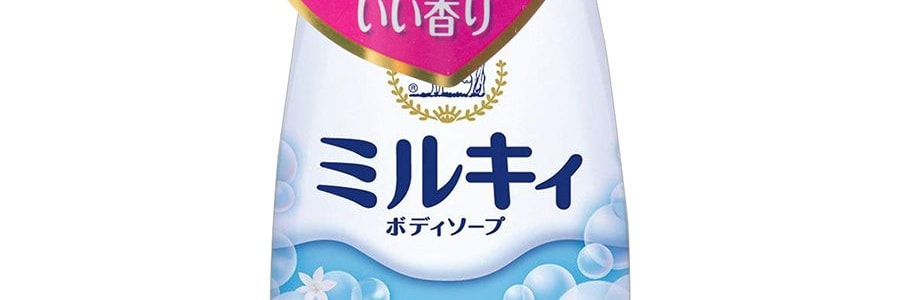 日本COW牛乳石鹼共進社 牛奶高保濕沐浴露 溫和潔淨清爽沐浴乳 550ml #溫和皂香