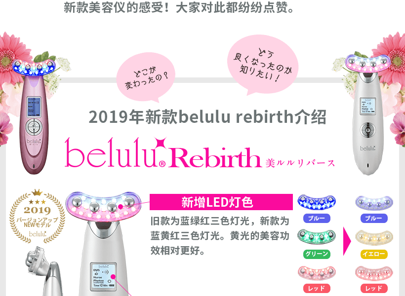 belulu Rebirth Lifting Tightening and Introducing RF Beauty belulu Rebirth Lifting Tightening and Introducing RF Beauty