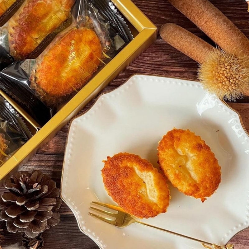 【日本直邮】日本甜点名店SANRITSU SUZETTE 秋季限定新品 烤芝士小蛋糕 4个装