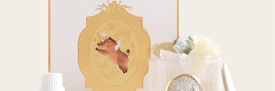 THE BEAST野兽派 花神之梦系列 晶石闻香杯香薰礼盒 送礼好物 无火香氛 野蔷薇