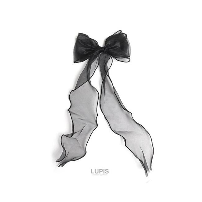 【日本直郵】LUPIS 網紗蝴蝶結髮飾