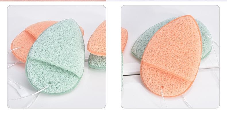 玛莉安 【官方授权旗舰店】手套洗脸扑海绵洁面扑清洁擦脸美容院专用柔软洁肤搓脸泥膜清洁器 2个装