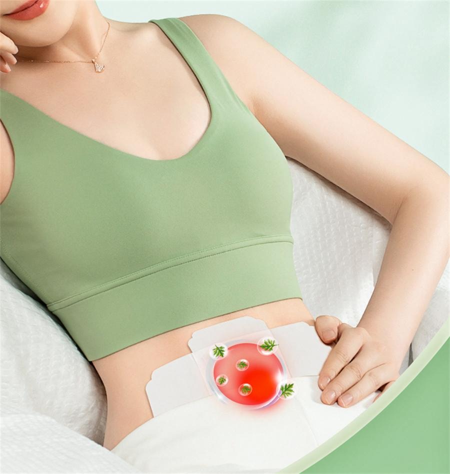 【中国直邮】 北京同仁堂 艾草热灸贴 去湿气排毒排体内湿寒随身灸发热敷10贴/盒