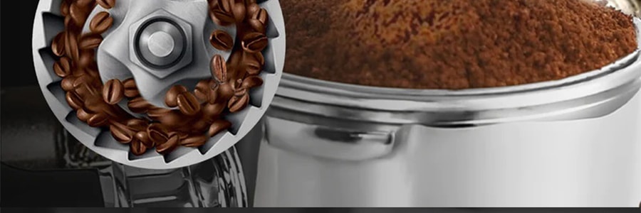 美国CASABREWS咖佰士 意式咖啡机 半自动咖啡机磨豆机 自带研磨冲泡一体机 不挑豆子 91oz水箱 半自动打奶泡机5700Gense