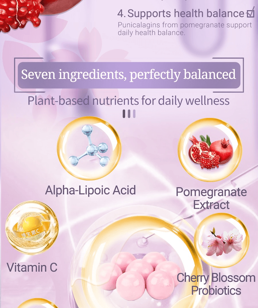 日本 UMEKEN 【 新升等】石榴濃縮丸 2個月量【韓亞航空熱銷機艙免稅商品】【日系🌸咀嚼型小丸子保養更輕鬆】【 內調外養】【 美肌抗老】美容養顏改善氣色提亮膚色】