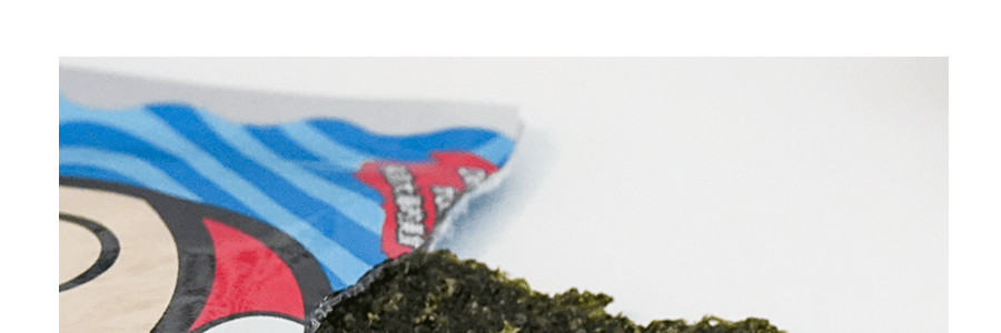 泰國小老闆 超大片脆皮海苔 海鮮味 12包入 38g【網紅點心】