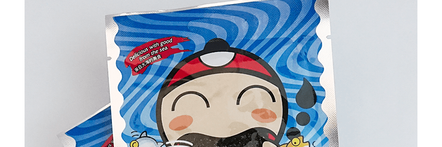 泰國小老闆 超大片脆皮海苔 海鮮味 12包入 38g【網紅點心】