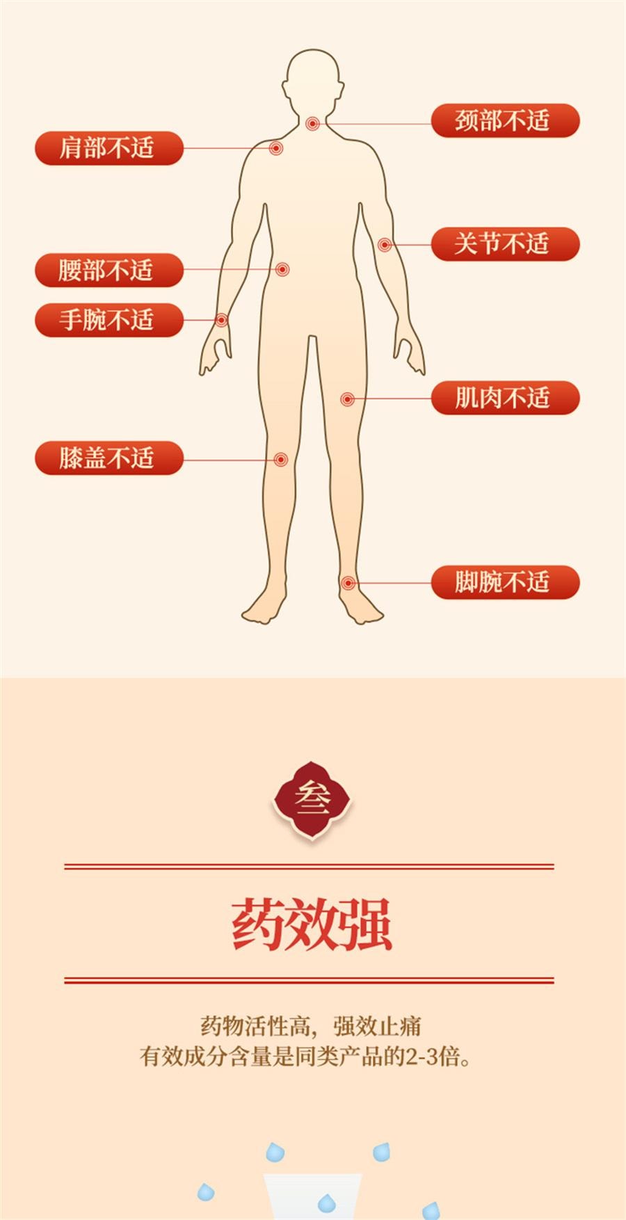 Shangshi Zhitong Ointment 6 patches per bag