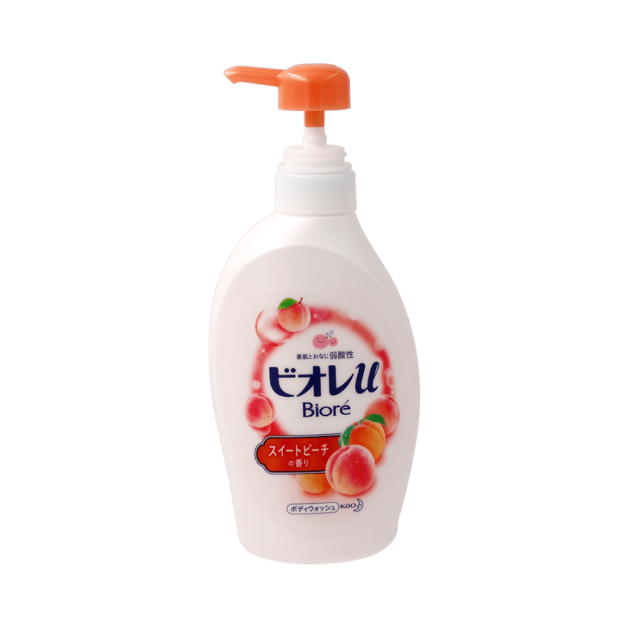BIORE Body Wash Sweet Peach Scent 480ml