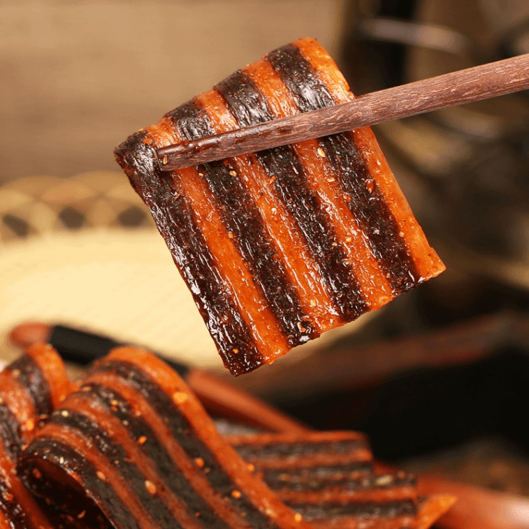 【中國直郵】 安君 斑馬肉辣條 8090懷舊經典麻辣片校園零食小吃麻辣 18g*3包