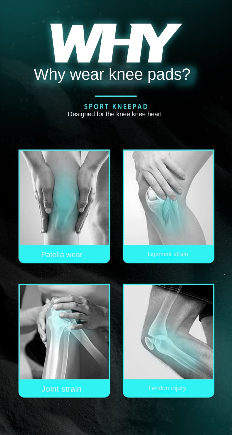 【輪滑世界冠軍郭丹代言品牌】 中國 和正HEZHENG 專業支撐運動減壓護膝 黑色 1件(單裝)