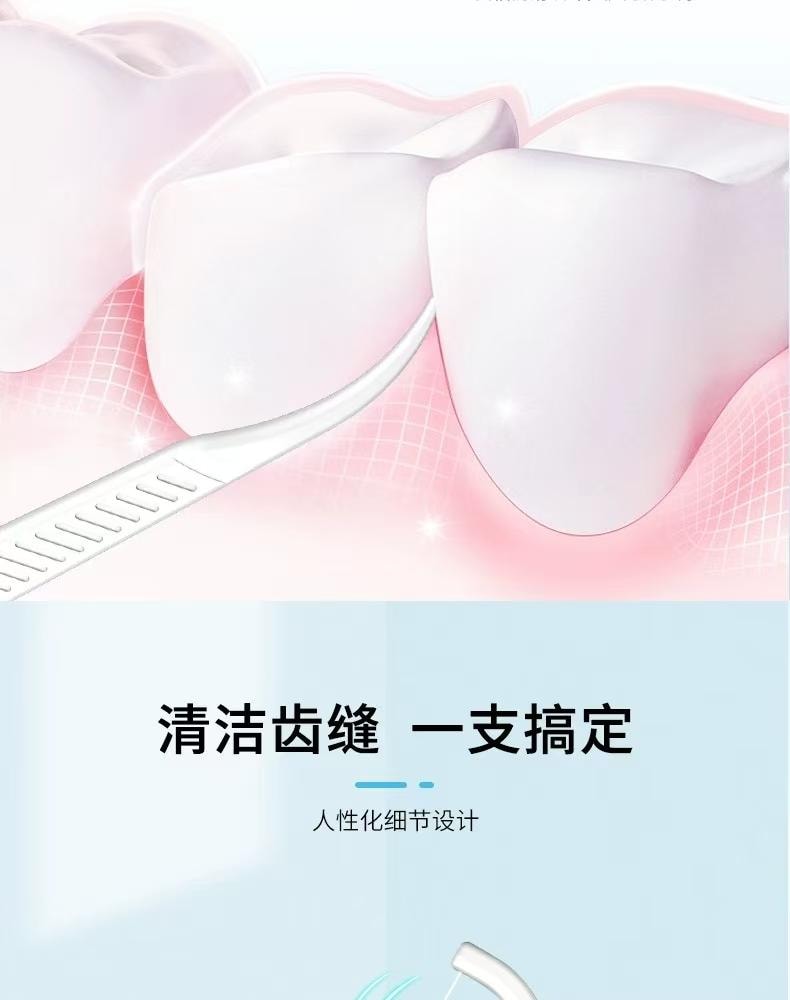 Individually Wrapped Dental Floss 100 Pcs