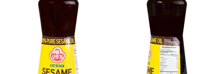 韓國OTTOGI不倒翁 100%純正芝麻油 160ml