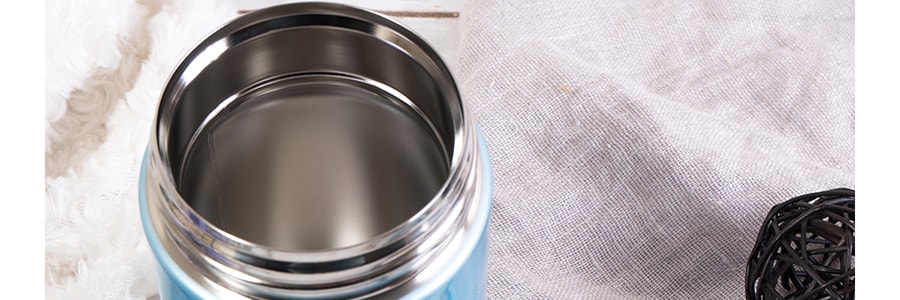 Zojirushi 25oz Vacuum Insulated Stainless Steel Food Jar with SlickSteel  Interior Aqua Blue
