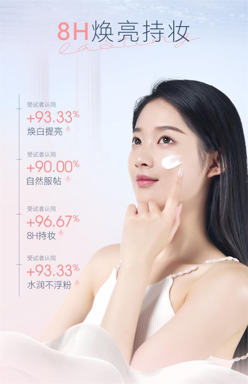 Light Whitening Sunblock Whitening Cream Base Makeup Anti-light Aging Nourishing Skin Whitening 20g/ Bottle