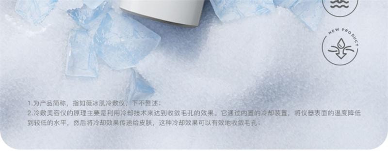 【中國直郵】 韓國 RNW 小冰錘冷敷儀臉部收縮毛孔臉部冰敷美容神器 冰肌冷敷儀 1個裝