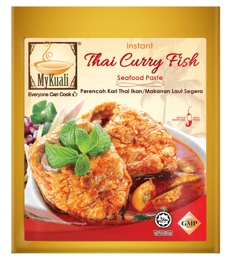 Instant Thai Curry Fish And Seafood Paste 200g