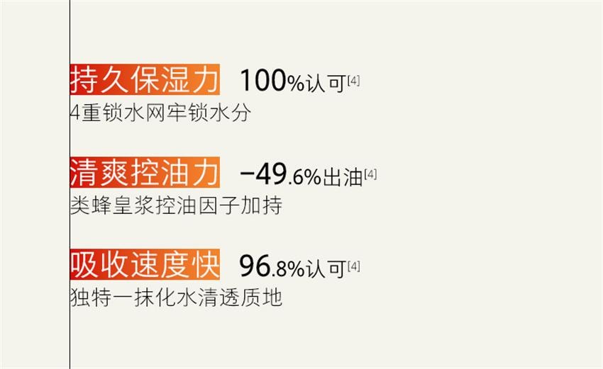 【中国直邮】 hfp 低聚糖保湿乳液 秋冬清爽保湿 水嫩控油 水乳滋润补水控油面霜护肤 118g/瓶