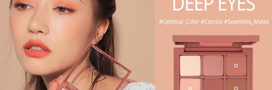 韓國3CE MOOD RECIPE 9色多功能眼影盤 #DRY BOUQUET乾枯玫瑰盤 浪姐同款