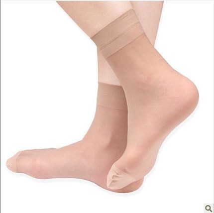 Langsha Lady Socks 10 Pairs One Size Skin Color