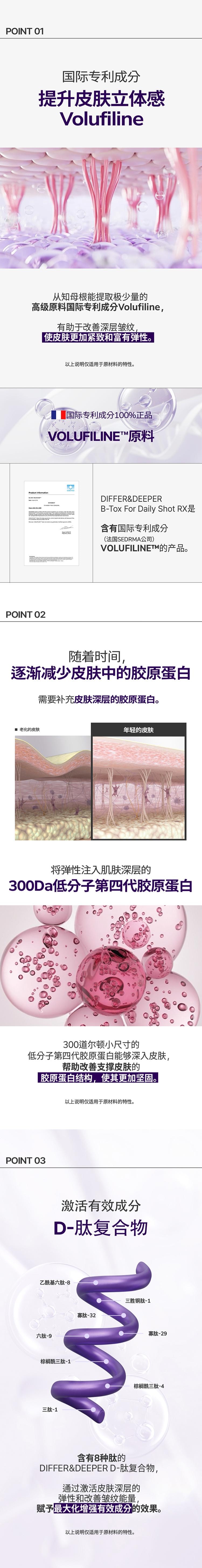 韩国 媂佩尔媂芙 药妆Differ&Deeper 日常修复紧致精华 B-Volume 2只装