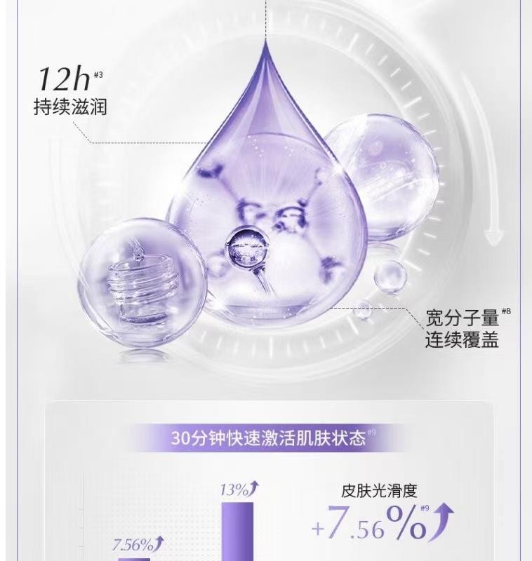 【中国直邮】 可复美 透明质酸钠藻萃盈润保湿精华水 吨吨水 长效补水保湿美白焕亮 120ml