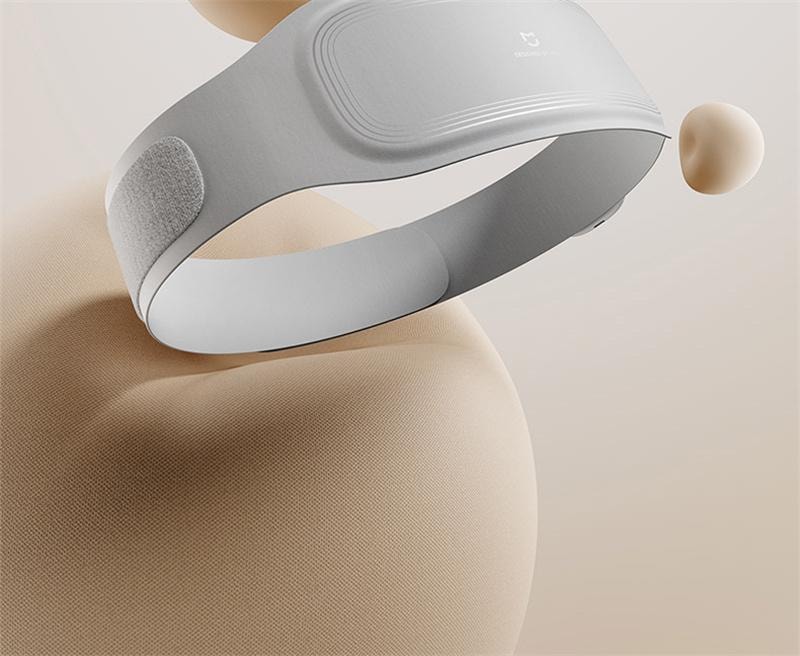 【中國直郵】 小米 米家智慧腰部按摩儀EMS版深層解壓熱敷暖腰 白色 1個