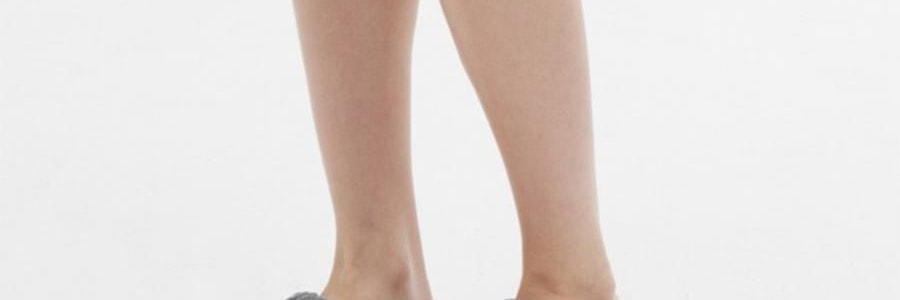 THE BEAST野獸派 家居熊貓嘭嘭毛絨拖鞋 可外穿室內鞋 黑白 260/100 40~41碼