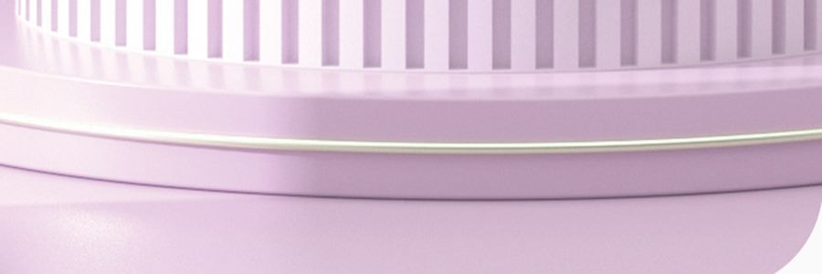 K·SKIN金米 無線直髮梳 負離子不傷發 便攜直髮捲髮兩用 電梳子防靜電直板夾 #紫色 KD382S【張柏芝代言】